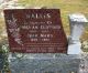 Gravestone Norman and Joan Wallis